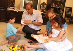 Bonding of grandparents and grandchildren