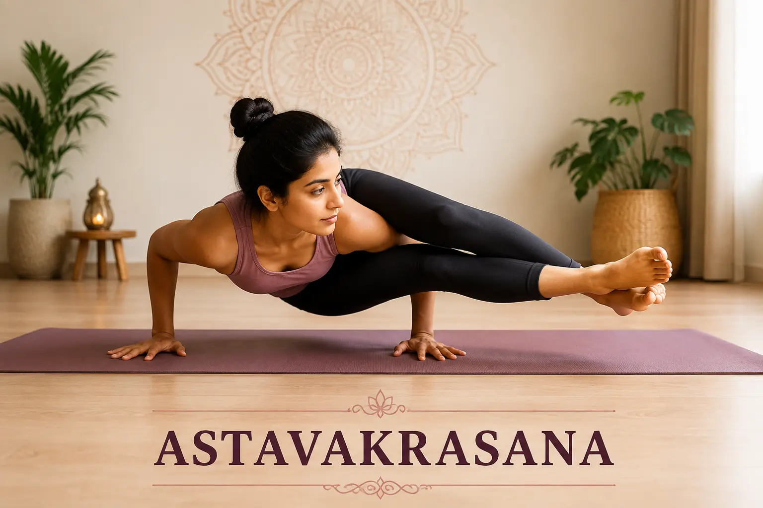 Astavakrasana: Eight-Angle Pose