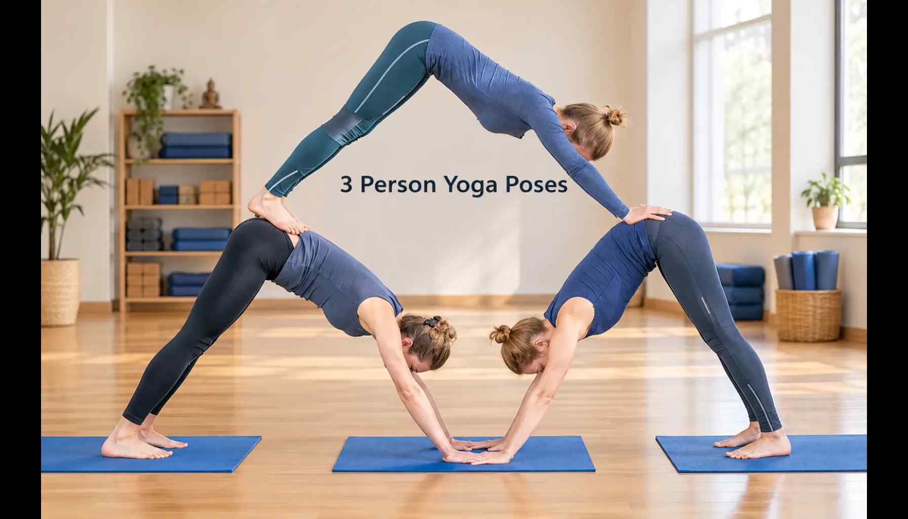 3 Person Yoga Poses: Building Trust and Strength as a Trio