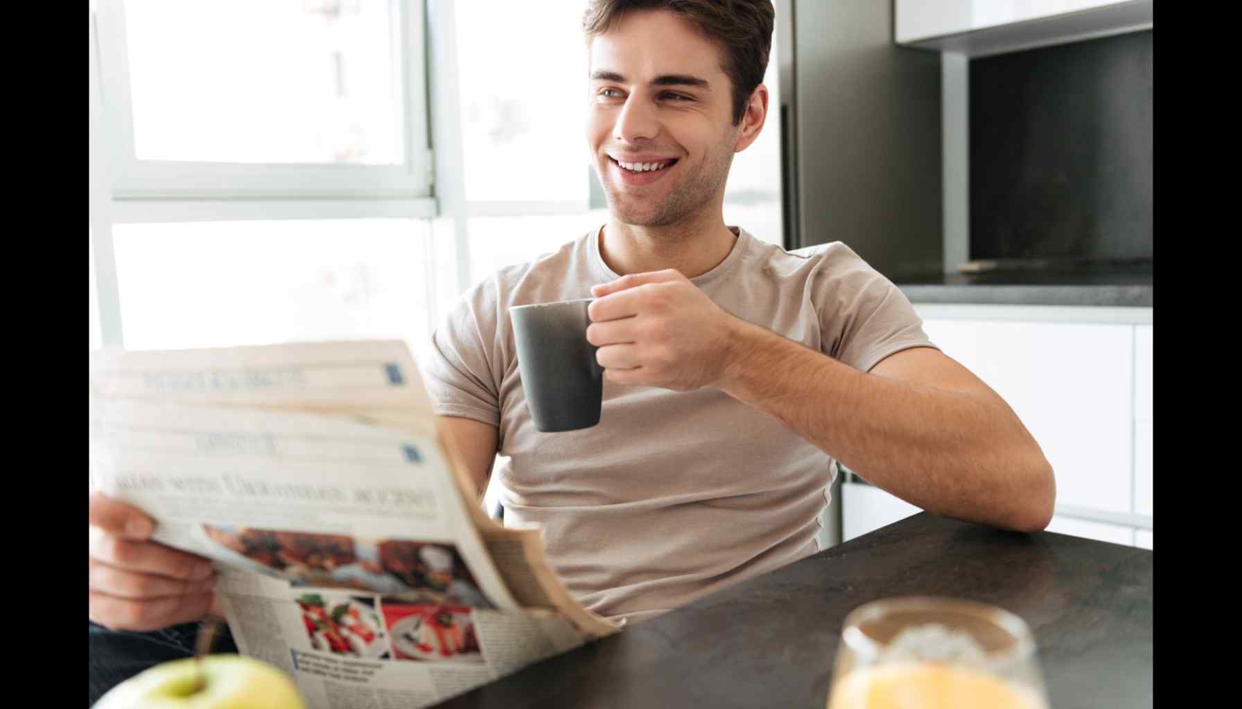 Reading Positive news