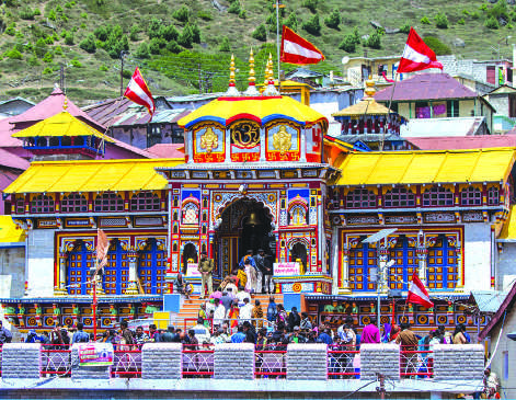 In the abode of Lord Vishnu