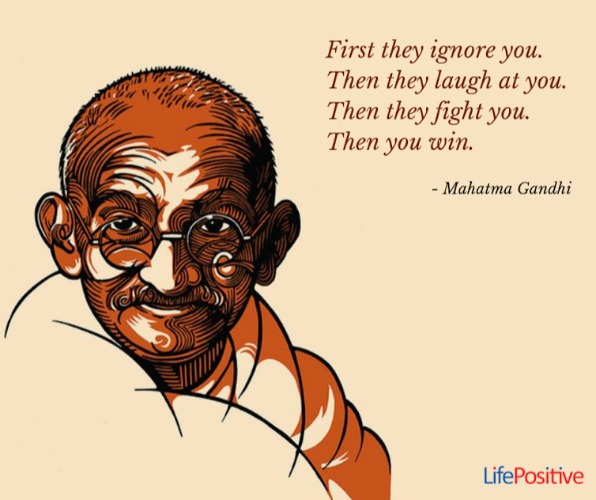 In the Footsteps of the Mahatma