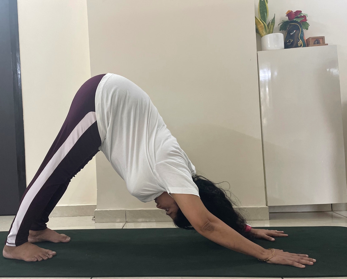 Inversion pose