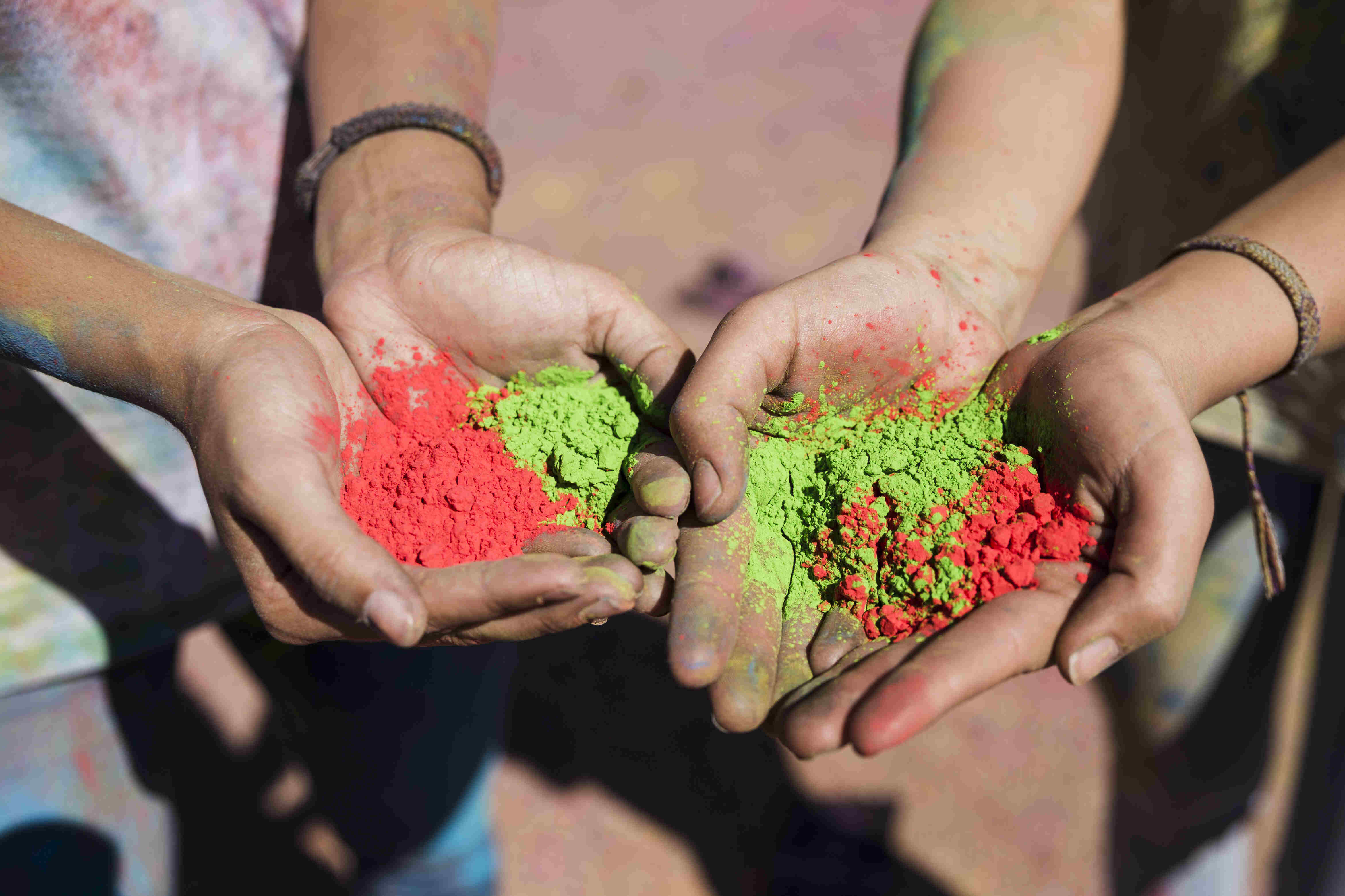 Enjoy a nature friendly Holi