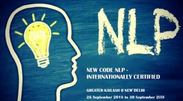 New Code NLP - Internationally Certified