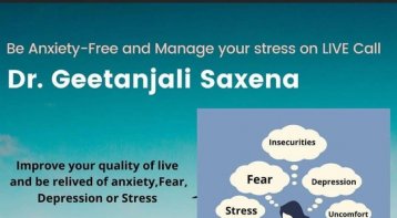 FREE Anxiety Management talk with Dr Geetanjali Saxena 