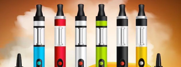 Cigalike vapes that resemble traditional cigarettes, shown as an easy and familiar starting option for smokers transitioning to vaping
