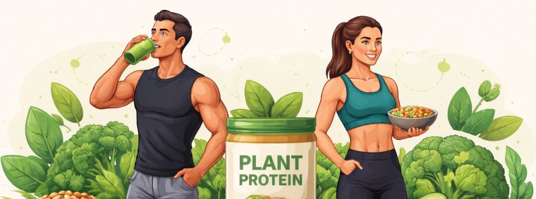 Clean protein explained with athletes choosing plant-based protein sources for better performance and recovery